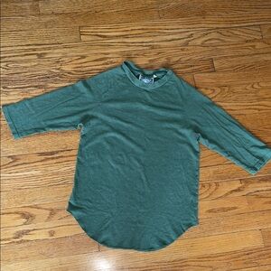 Green Hemp Jungmaven Raglan